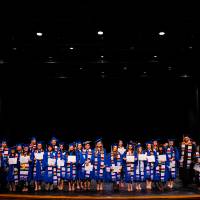 Latinx Graduates w/ Faculty/Staff